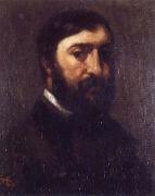 Gustave Courbet Portrait of Adolphe Marlet oil painting on canvas